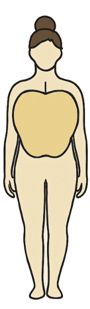 شماتیک اندام گلابی شکل 