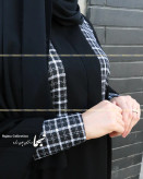 خرید مانتو عبایی شیردهی