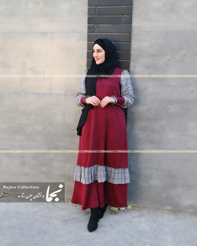 خرید مانتو عبایی بلند