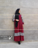 خرید اینترنتی مانتو عبایی بلند