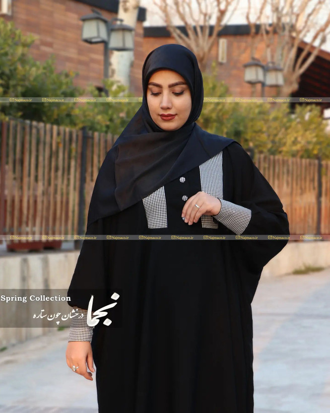 خرید اینترنتی عبا مشکی زنانه