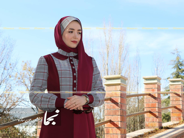 خرید آنلاین مانتو پوشیده چهار خونه