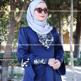 مانتو بلند پوشیده