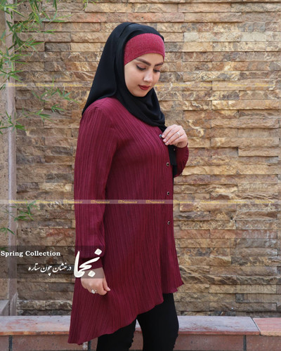 خرید تونیک زرشکی