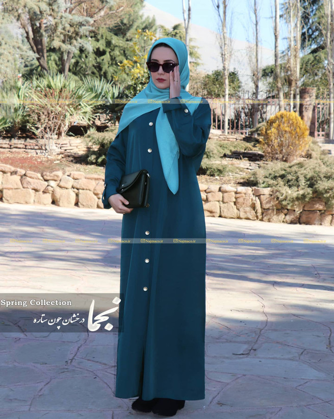 خرید آنلاین مانتو عبایی شیک