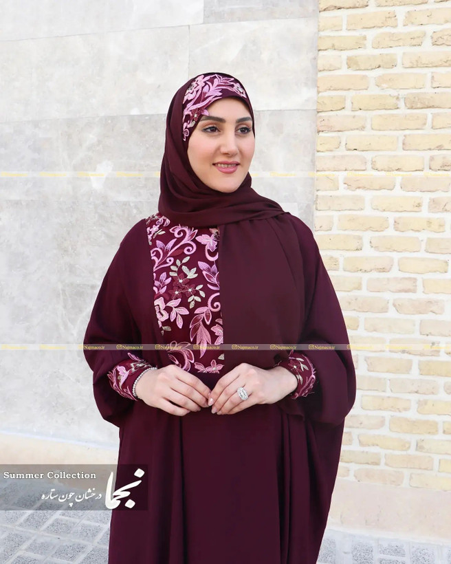 خرید آنلاین عبا بلند پوشیده