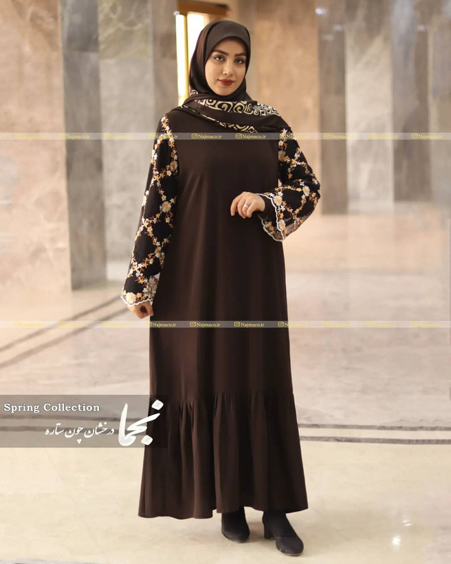 خرید اینترنتی مانتو عبایی شیک