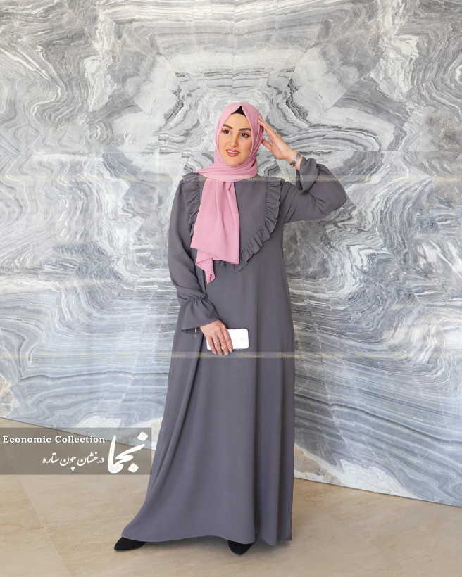 خرید آنلاین مانتو عبایی بلند