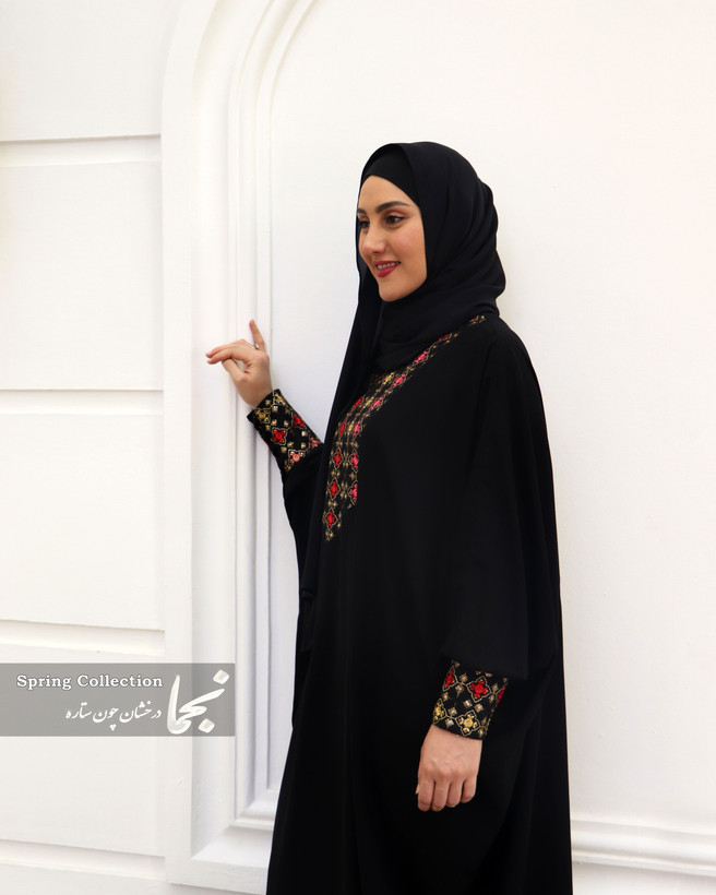 جدیدترین مدل عبا زنانه سوزن دوزی