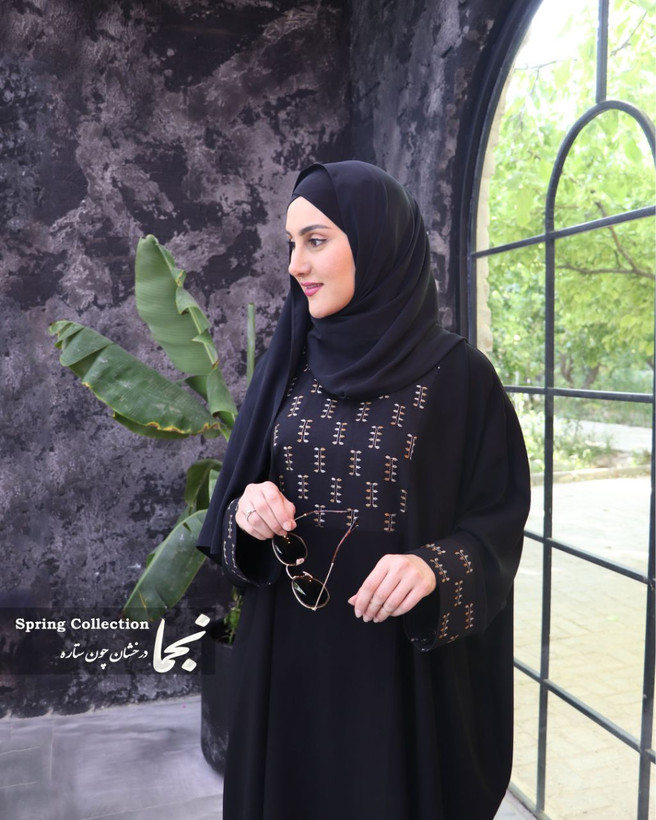 جدیدترین مدل عبا سوزن دوزی خاص