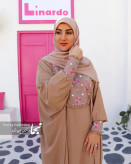 مانتو عبایی سوزن دوزی