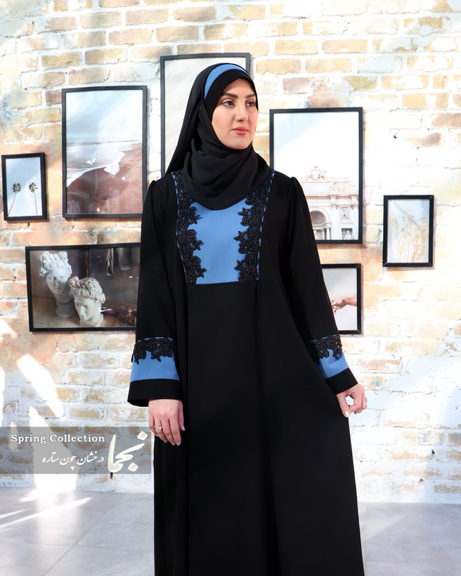 خرید اینترنتی مانتو عبایی مجلسی