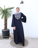 خرید آنلاین مانتو عبایی ژاکارد