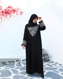 خرید مانتو عبایی سوزن دوزی در کرج