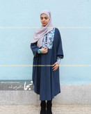 عبا زنانه رنگی