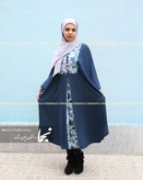 مانتو کرپ الیزه کوتاه