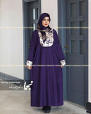 عبا دخترانه رنگی