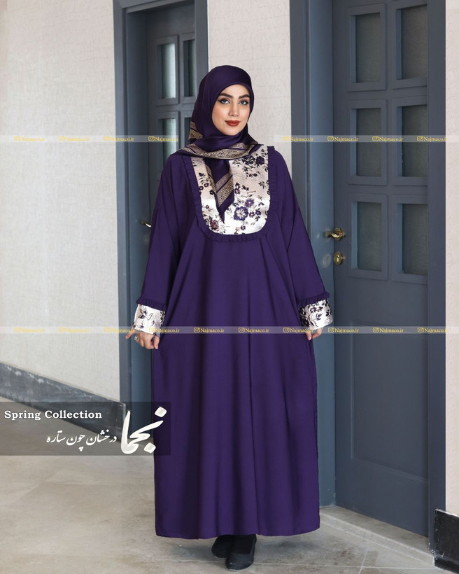 عبا دخترانه رنگی