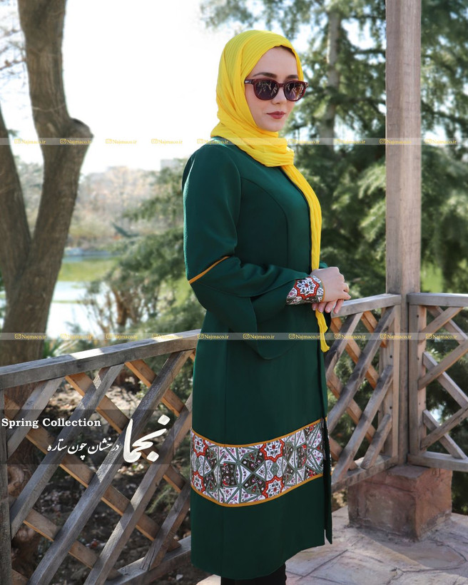 خرید مانتو شیک طرح سنتی