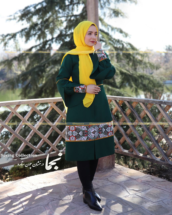 خرید مانتو مجلسی پوشیده در کرج