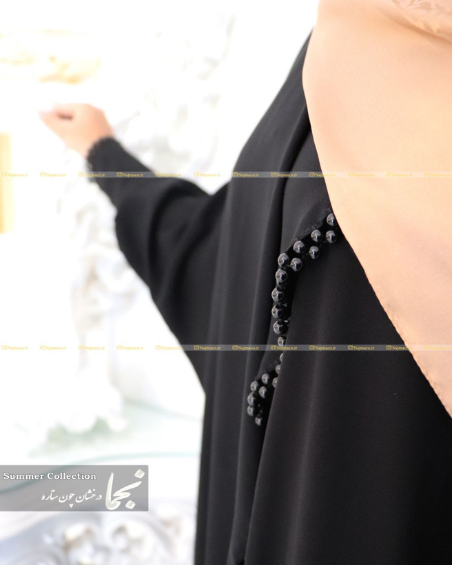 خرید عبا مروارید دوزی شده