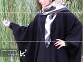عبا زنانه تمام مشکی