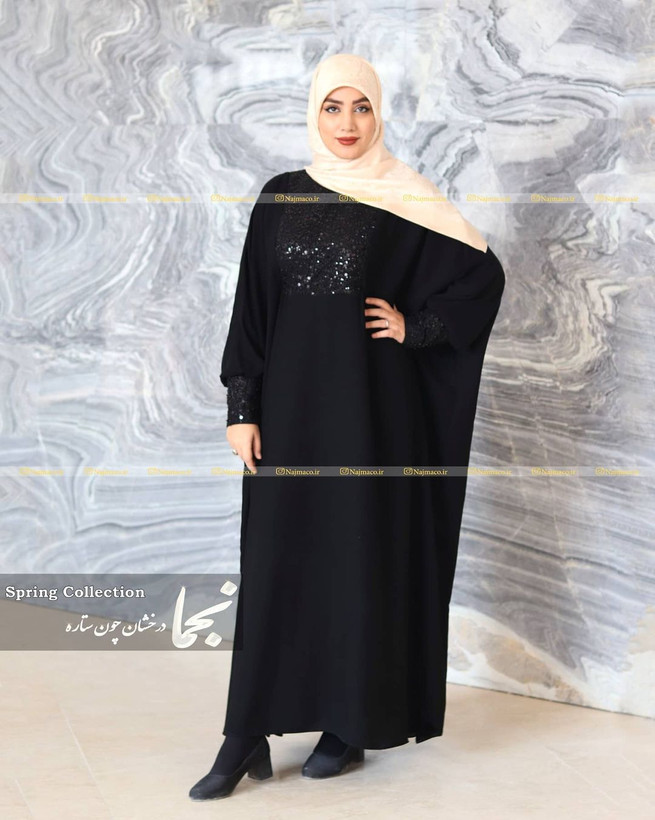 مدل مانتو عبایی حریر