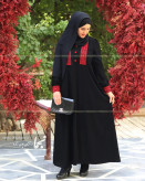 خرید مانتو عبایی مجلسی