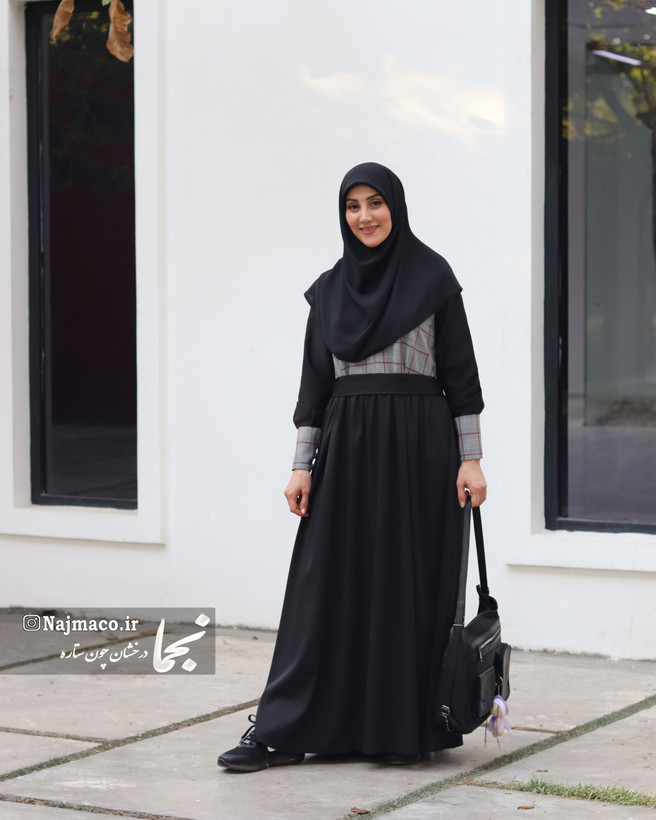 مانتو عبایی بشور بپوش