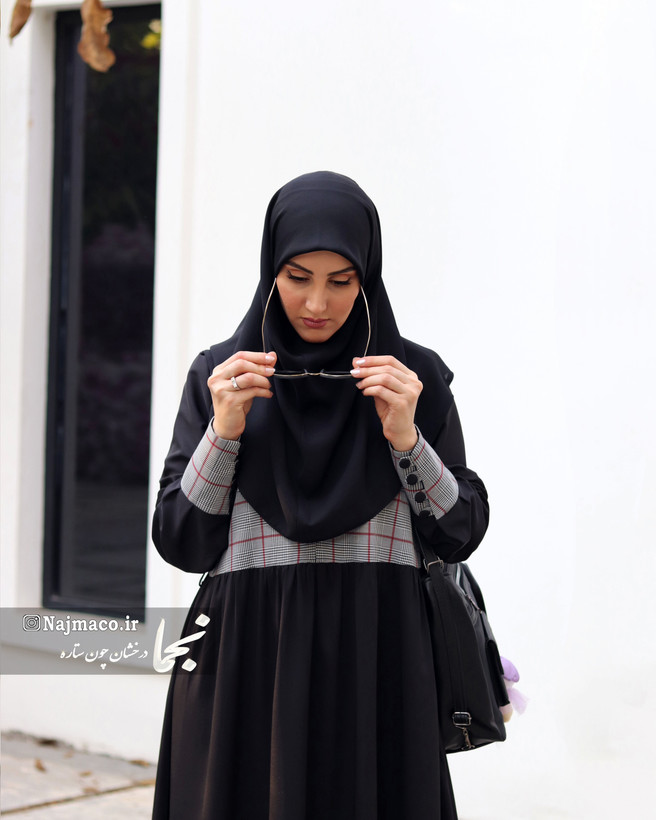 خرید مانتو پوشیده مناسب دانشجو