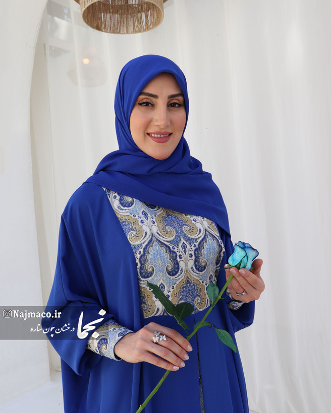 خرید عبا زنانه رنگی