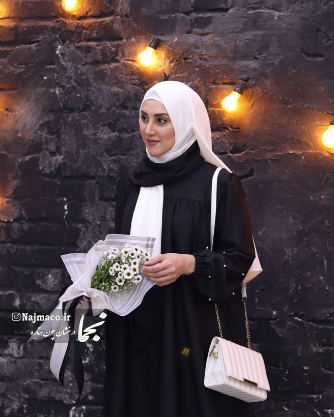 عبا دخترانه مشکی