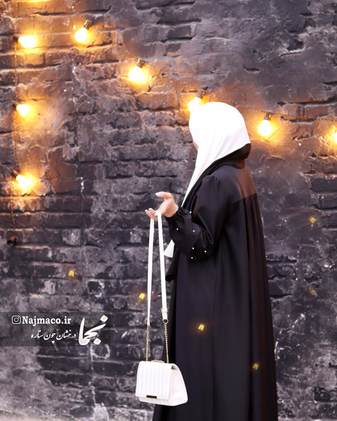 عبا دخترانه مشکی