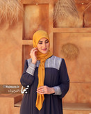 مدل مانتو عبایی حریر