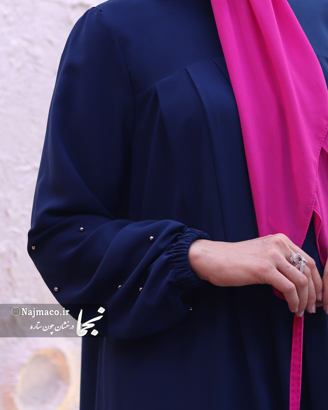 مانتو عبایی مروارید