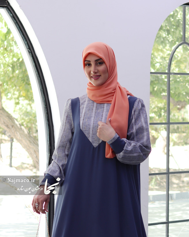 مدل مانتو عبایی حریر