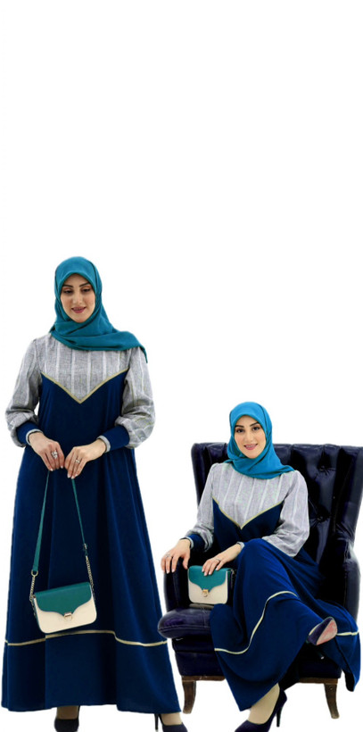 خرید مانتو عبایی لینن