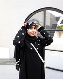 عبای دخترانه نوجوان مشکی