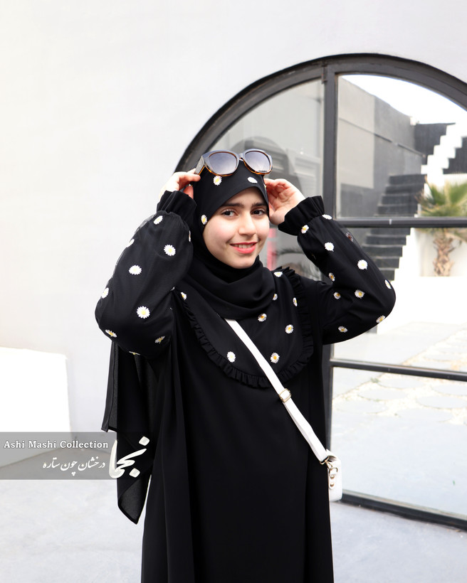 عبای دخترانه نوجوان مشکی