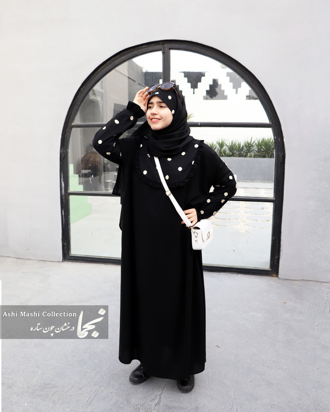 عبا دخترانه مشکی