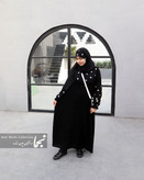 عبا دخترانه مشکی کرمان