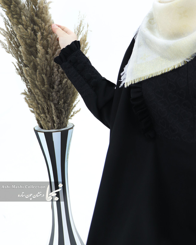عبای دخترانه مشکی
