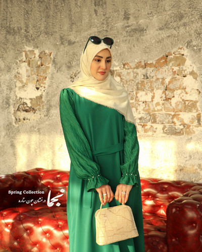 خرید مانتو عبایی شیک