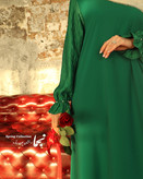 مانتو عبایی پلیسه