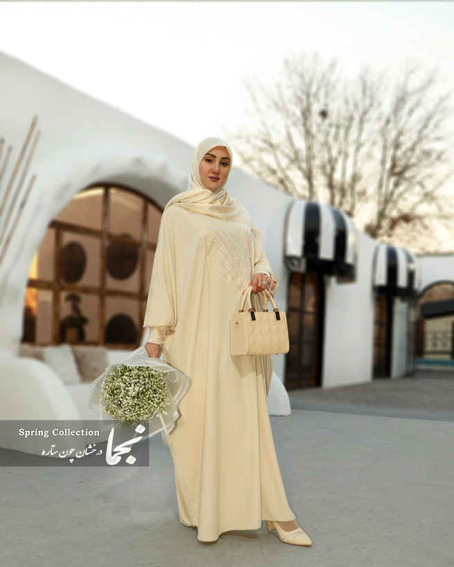 عبا سفید عروس