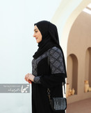 خرید مانتو عبایی مشکی