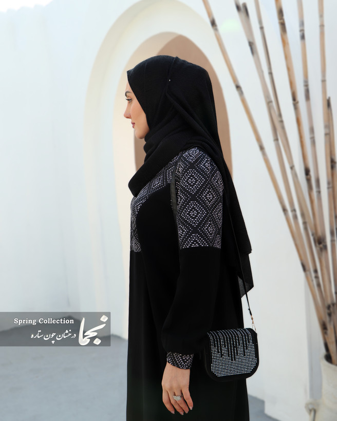 مانتو عبایی مجلسی