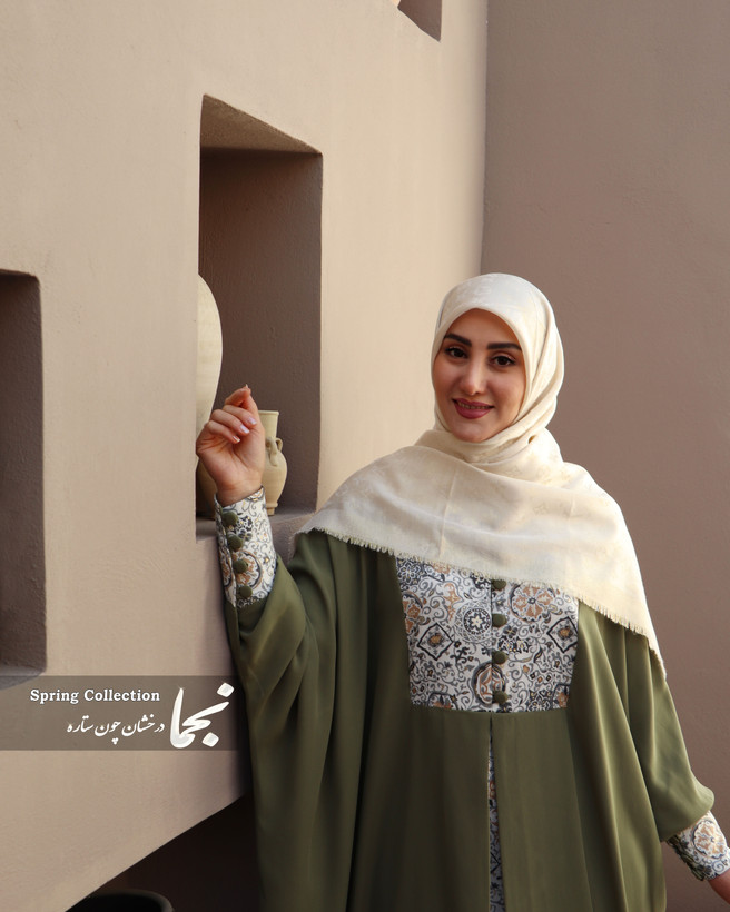 عبای رُز زیتونی