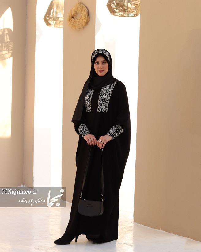 عبای زنانه مشکی