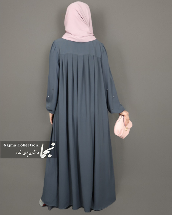 مانتو عبایی رنگی